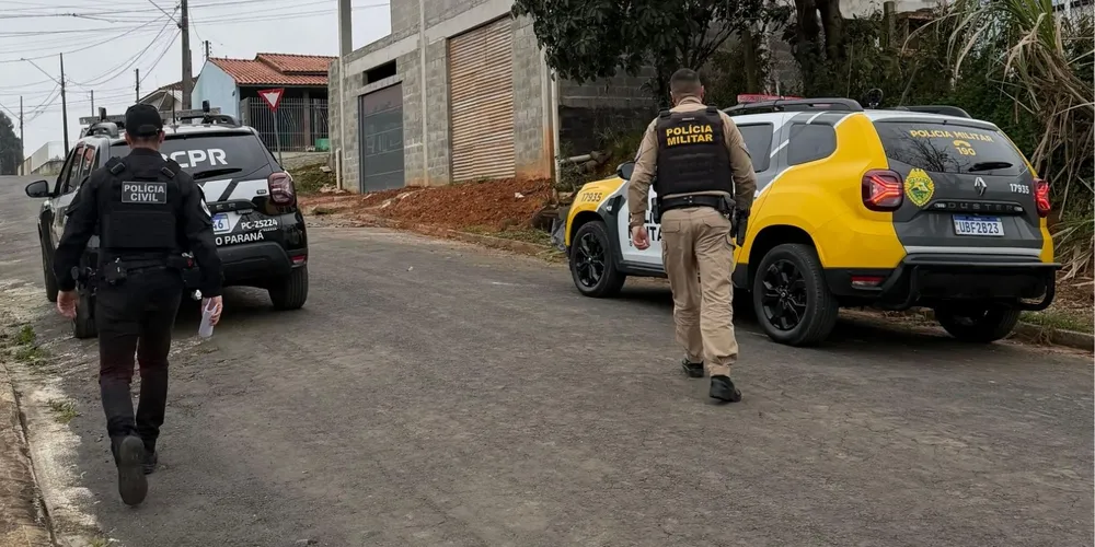 Durante a ação conjunta, as equipes deram cumprimento a dois mandados de busca e apreensão