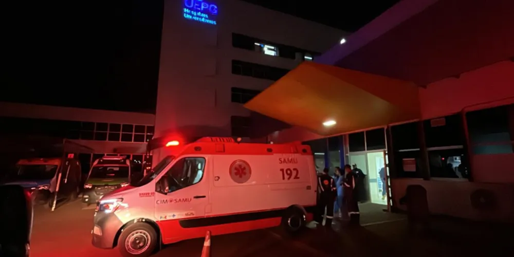 A ocorrência mobilizou equipes da Polícia Militar, Samu e o Btalhão de Choque da PM.