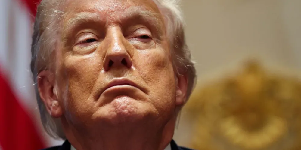 O presidente dos Estados Unidos, Donald Trump