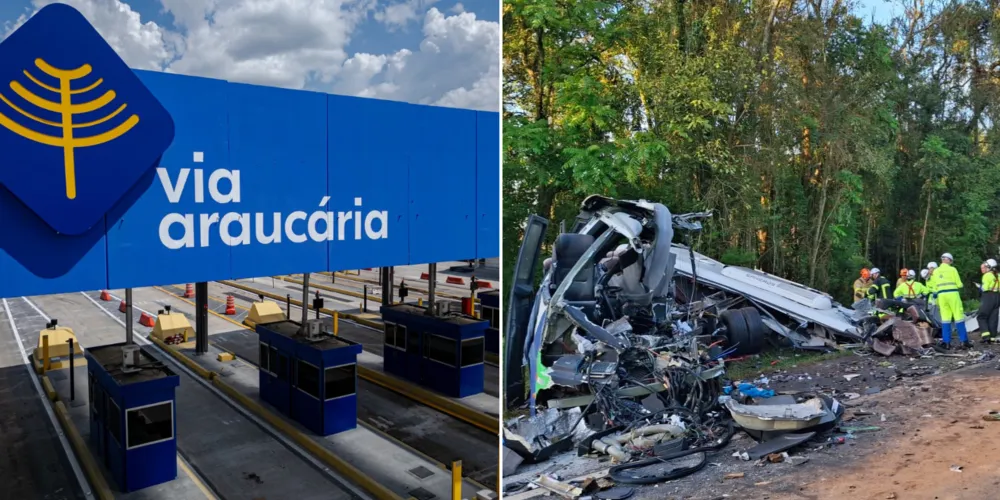 Concessionária Via Araucária lamenta acidente na BR-373