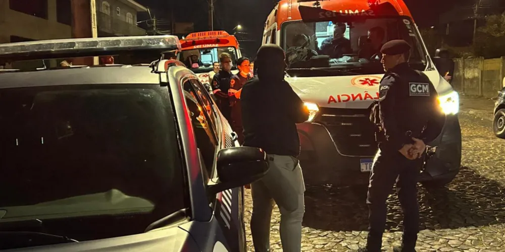 A ocorrência mobilizou as equipes do Samu, GCM e da Polícia Científica