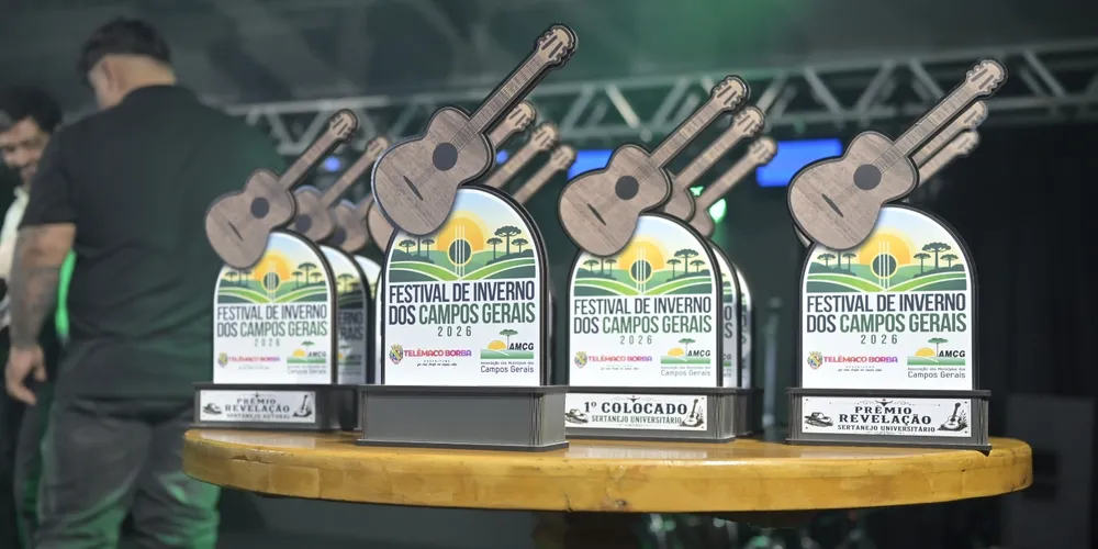 Premiação do Concurso de Música Sertaneja dos Campos Gerais 2026