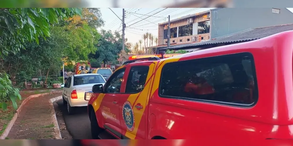 Acidente foi presenciado pela filha, que acionou as equipes de socorro logo após a queda