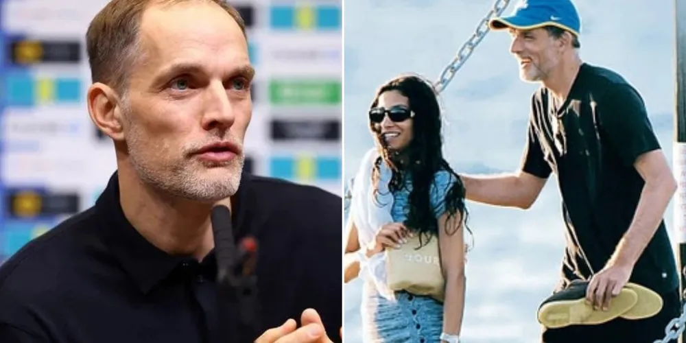 Thomas Tuchel e Natalie Max