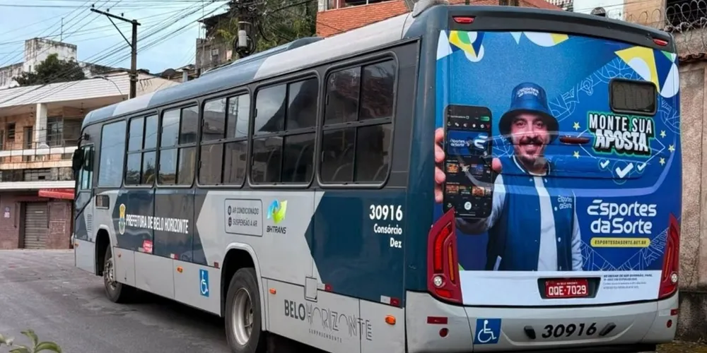 Anúncio de casa de aposta