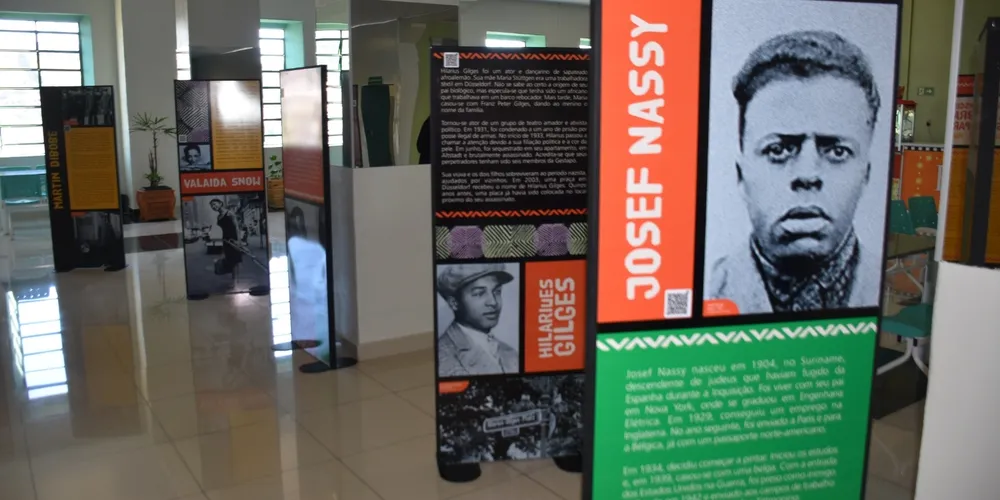 Exposição “Nossa Luta: A perseguição aos negros durante o Holocausto”