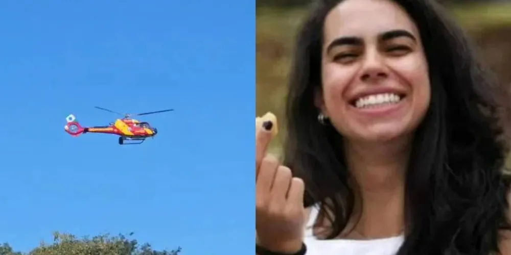 Equipes reforçam as buscas por Ana Paula Silveira, fotógrafa desaparecida no Salto das Orquídeas, em Sapopema, no Norte do Paraná