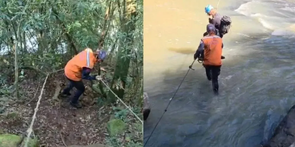 Previsão de chuva aumenta a preocupação dos socorristas, já que qualquer alteração no volume de água pode dificultar o trabalho, principalmente nos mergulhos