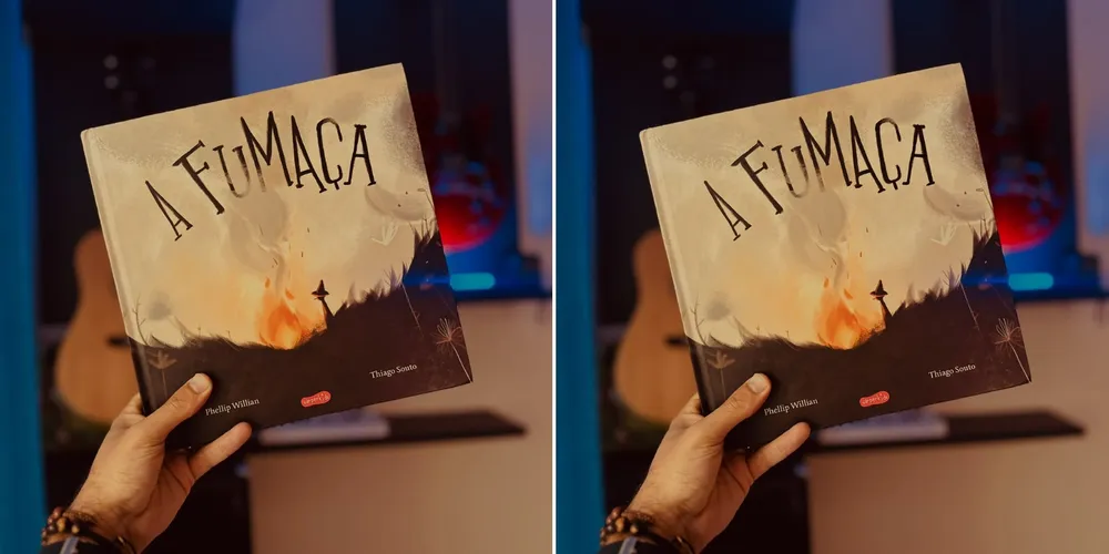 Com ilustrações marcantes, A fumaça é uma história sensível que levanta uma pergunta importante: quando o ar fica pesado e o mundo já não é mais o mesmo, ainda existe um lugar seguro?