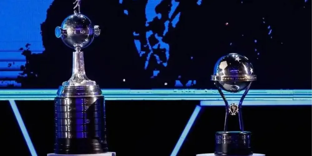 Troféus da Libertadores e Sul-Americana