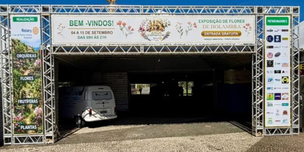 Estrutura 15ª Expo&Flor