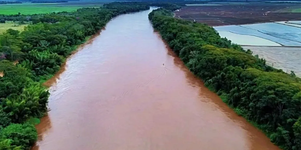 Rio Ivaí, no Noroeste do Paraná