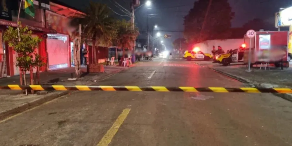 A vítima morreu ainda no local