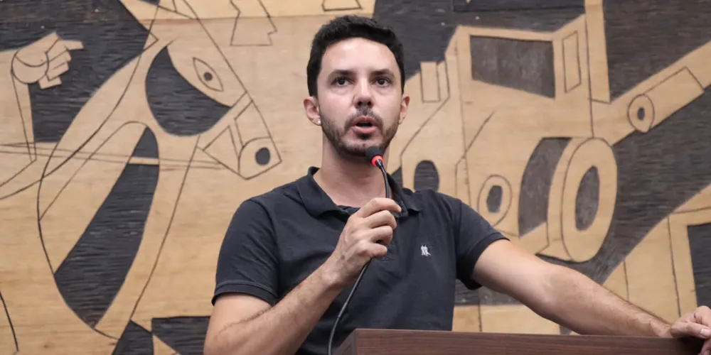 Vereador Erick Camargo está em seu segundo mandado em Ponta Grossa