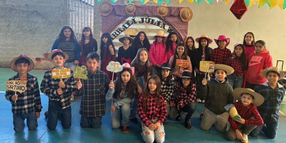 Estudantes puderam colocar em prática o que aprenderam sobre a tradicional festividade brasileira