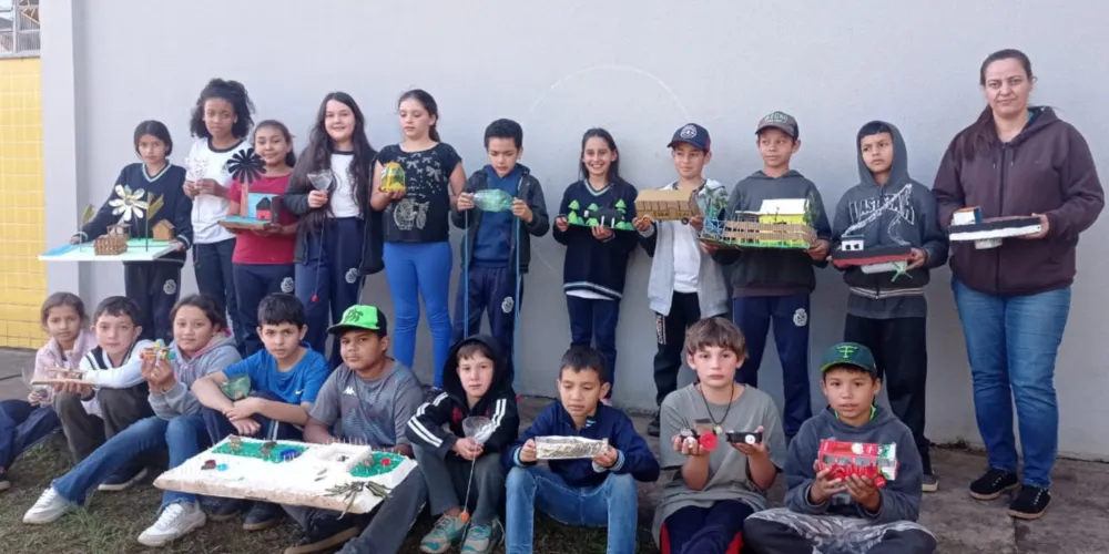 Estudantes puderam unir diferentes conceitos em ampla proposta