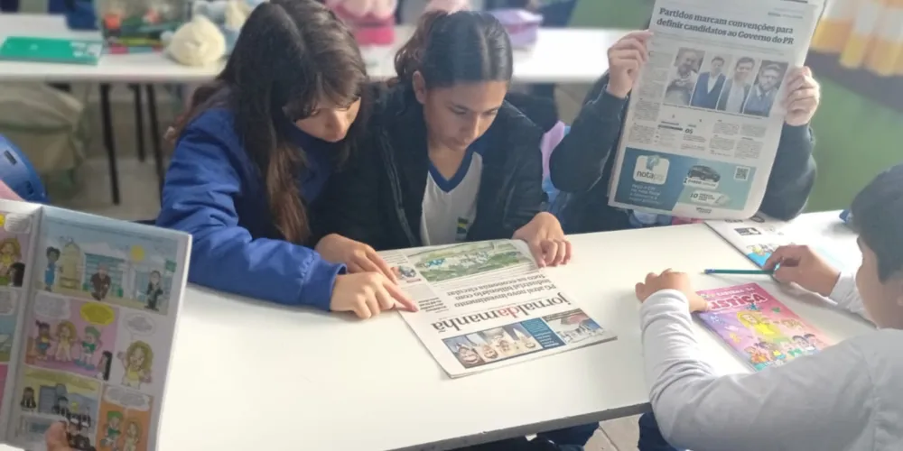 Estudantes puderam absorver importantes conceitos com o impresso