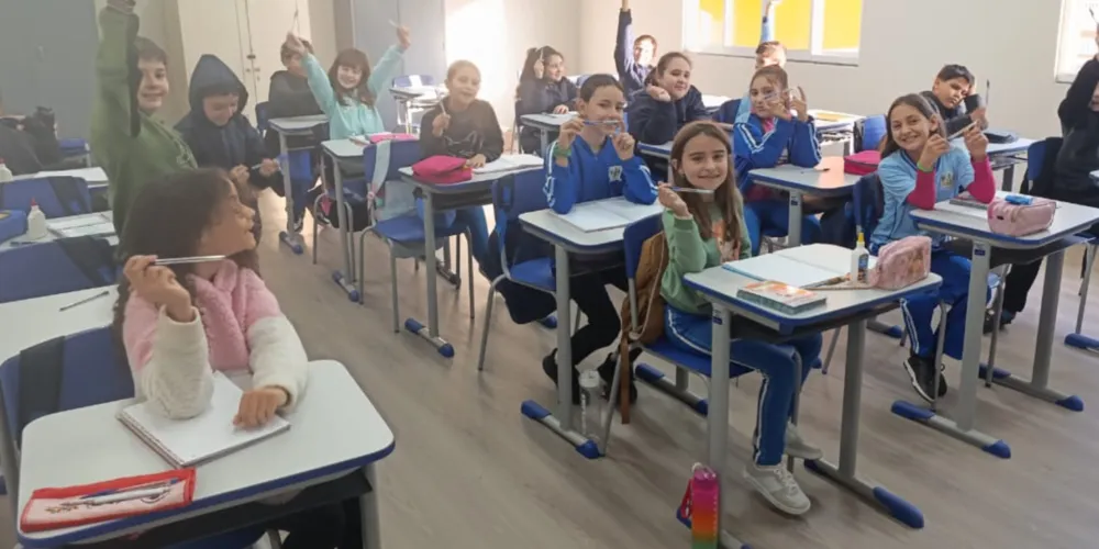 Estudantes participaram de importantes ações em sala de aula dentro da temática