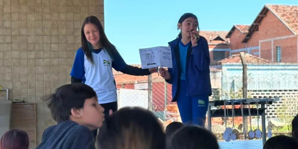 Estudantes foram protagonistas de todo o processo