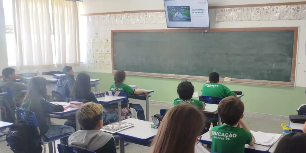 Conteúdo audiovisual foi base para série de atividades em sala de aula