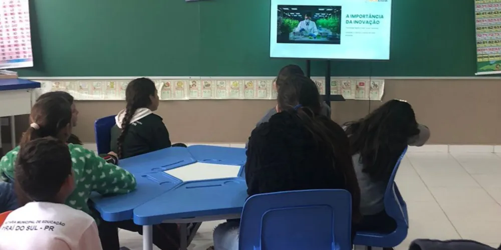Recurso audiovisual levou importantes conceitos à sala de aula