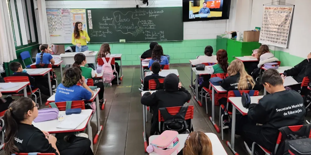 Trabalho contou com materiala audiovisual do projeto
