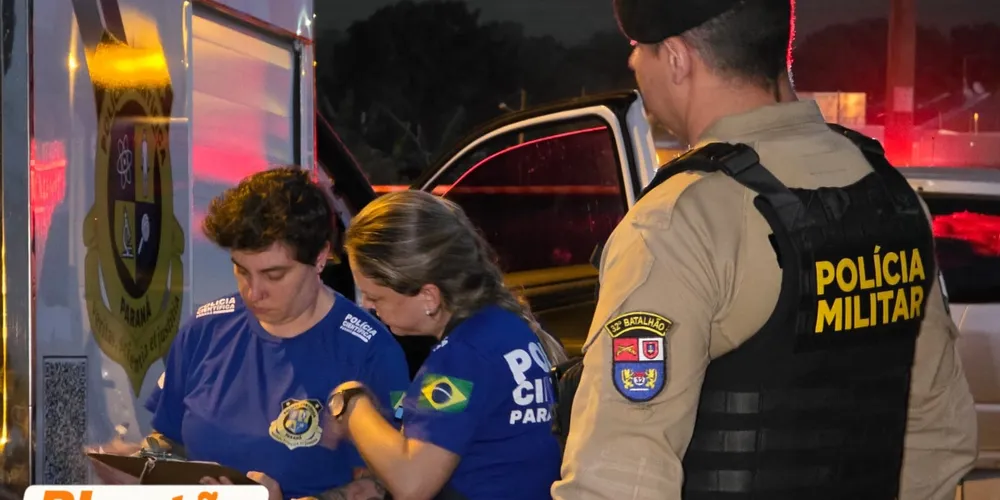 A Polícia Científica, a Perícia Criminal e o Instituto Médico Legal (IML) de Maringá foram acionados para atender a ocorrência
