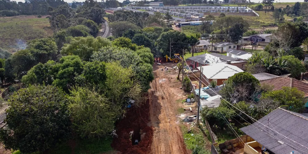 A obra do Jardim Paraíso encontra-se em um pacote de investimentos que possui um valor total de R$ 45 milhões