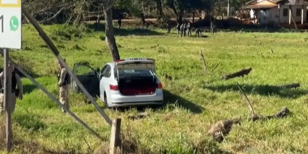 A ocorrência teve início no Contorno Norte de Ibiporã