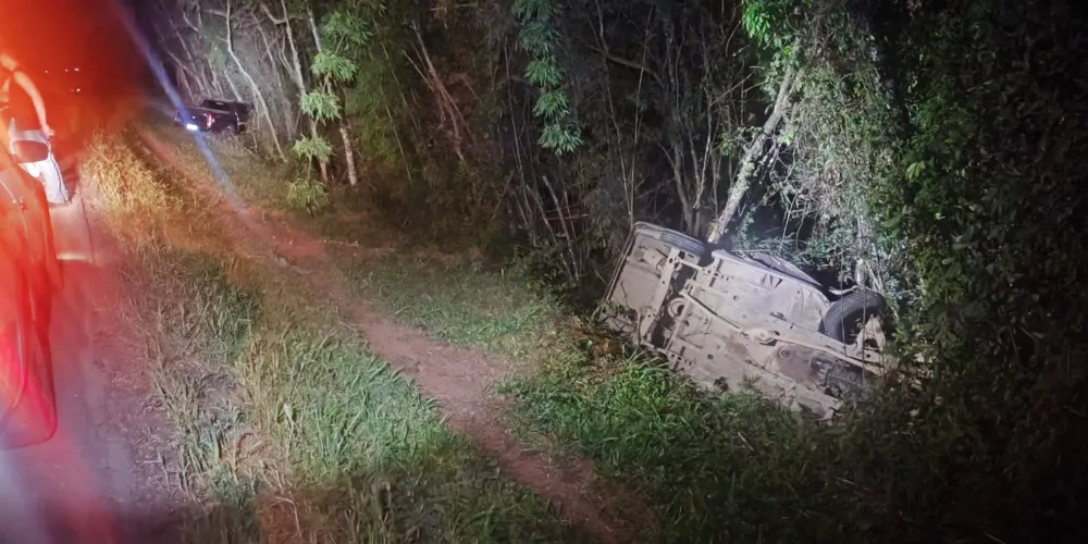 Acidente foi regsitrado no km 224 da BR-373, em Imbituva