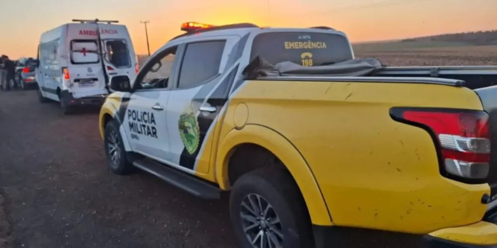Ambulância que transportava um paciente foi atingida durante acidente com seis veículos na PR-323