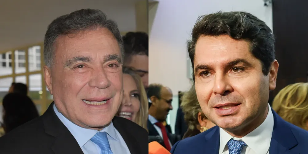 Álvaro Dias e Alexandre Curi