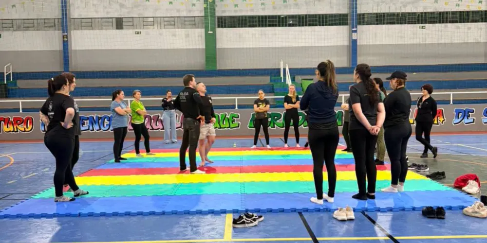 A iniciativa faz parte das ações do município em alusão ao Agosto Lilás