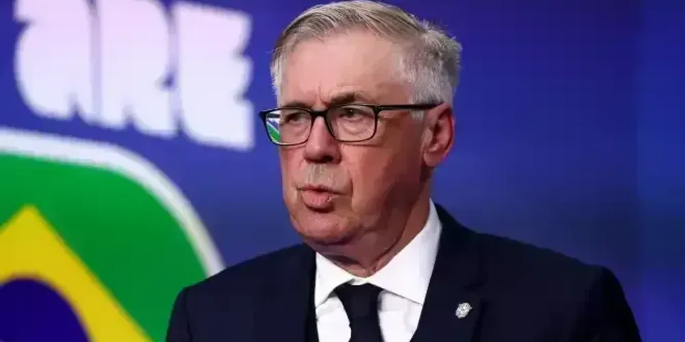 Carlo Ancelotti, técnico do Brasil na Copa do Mundo 2026