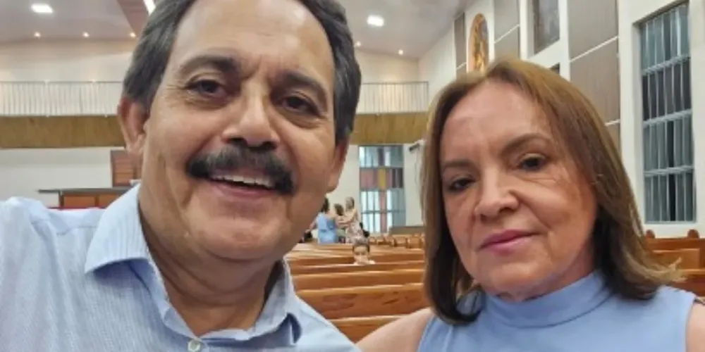 Ederson da Silva, que era médico, e a esposa dele, Roseli Amarilda Pechulo Silva, de 62 anos