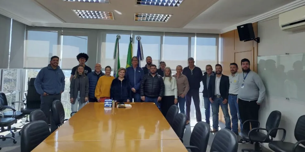 Reunião foi realizada no gabinete da prefeita
