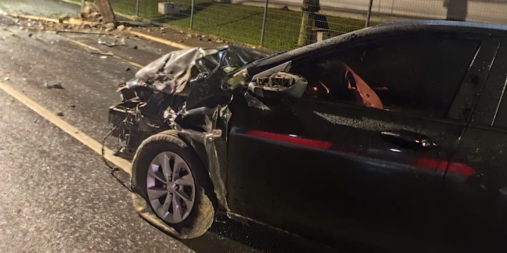 Ocorrência foi registrada durante a madrugada deste domingo