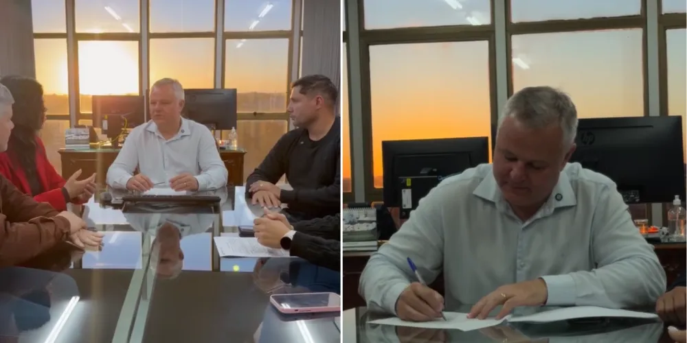 Parceria entre Prefeitura de Araucária e Unilehu foi formalizada