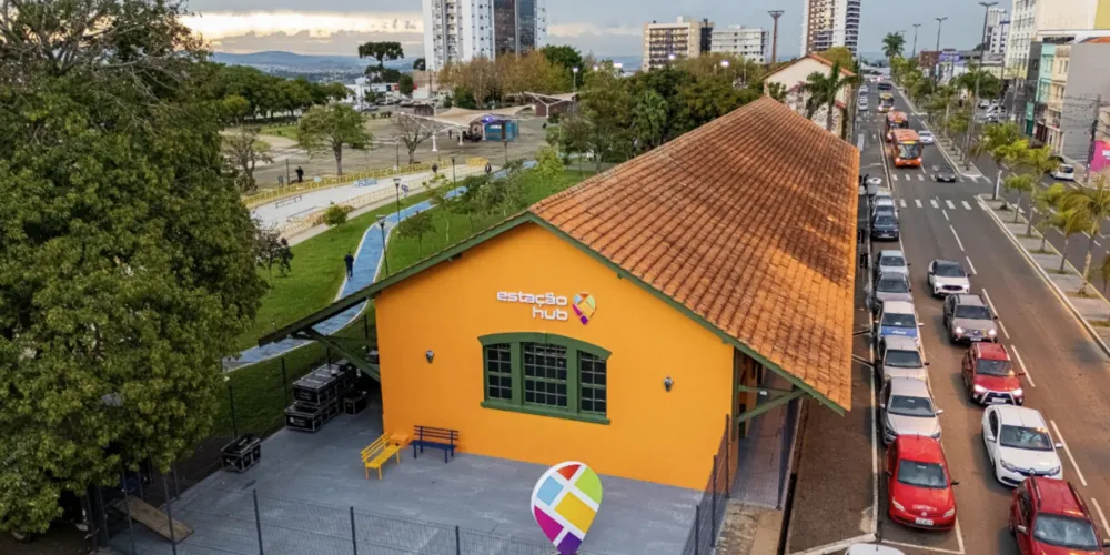 Estação Hub fica localizada na R. Benjamin Constant