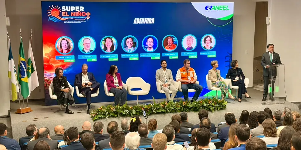 Organizado pela Aneel, o encontro "Super El Niño e a resiliência do Setor Elétrico Brasileiro", reuniu na especialistas e representantes do setor de todo