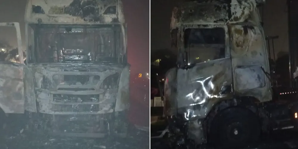 Fogo se alastrou rapidamente