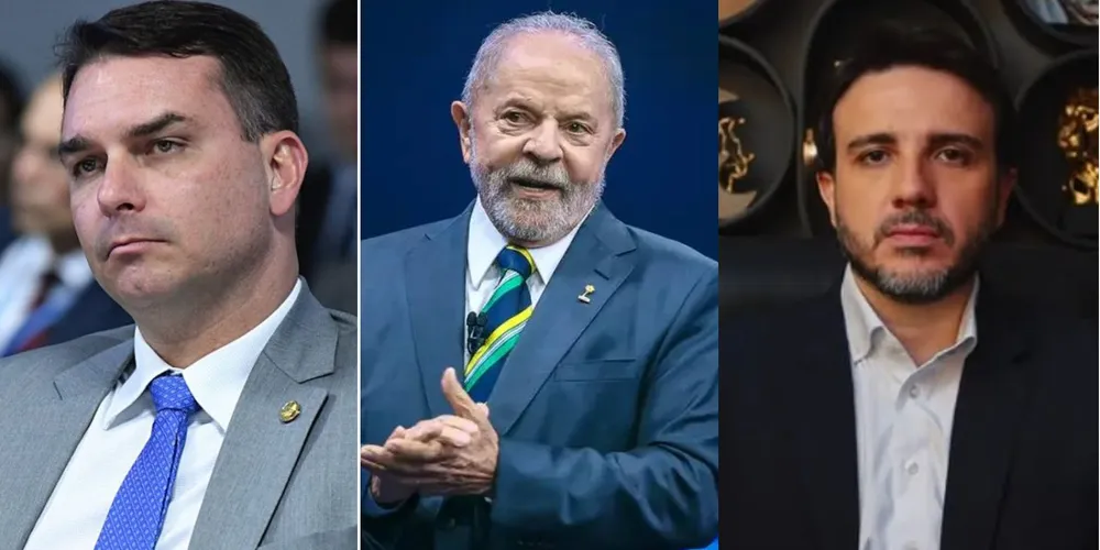 Flávio, Lula e Renan