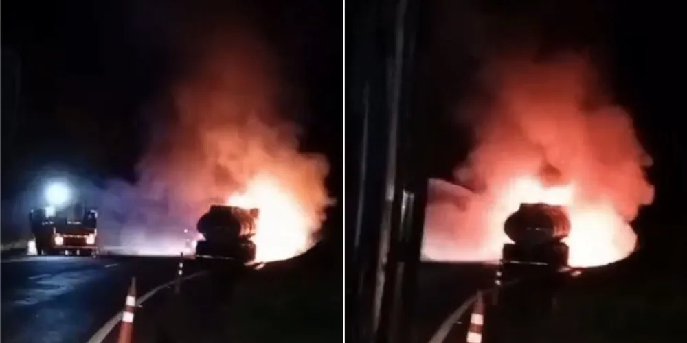 Apesar das proporções do incêndio, ninguém ficou ferido