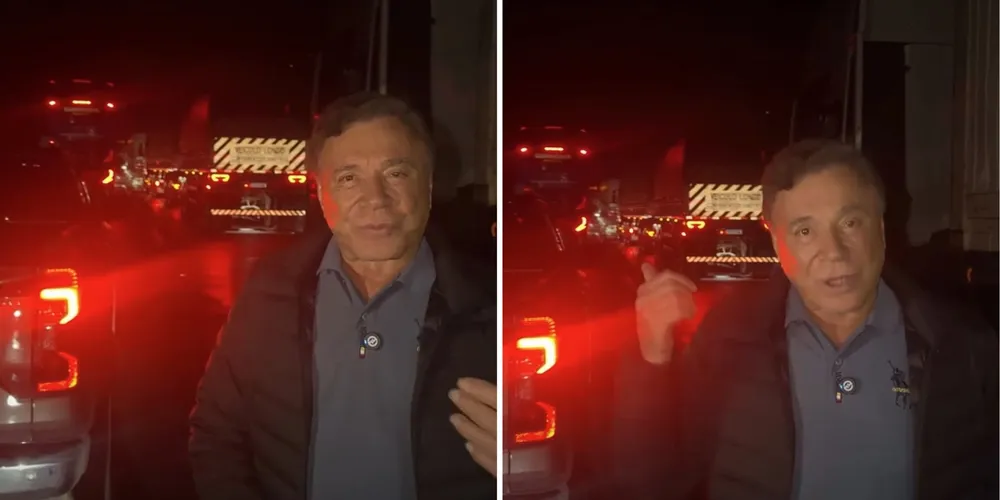 Ex-governador do Paraná, Álvaro Dias