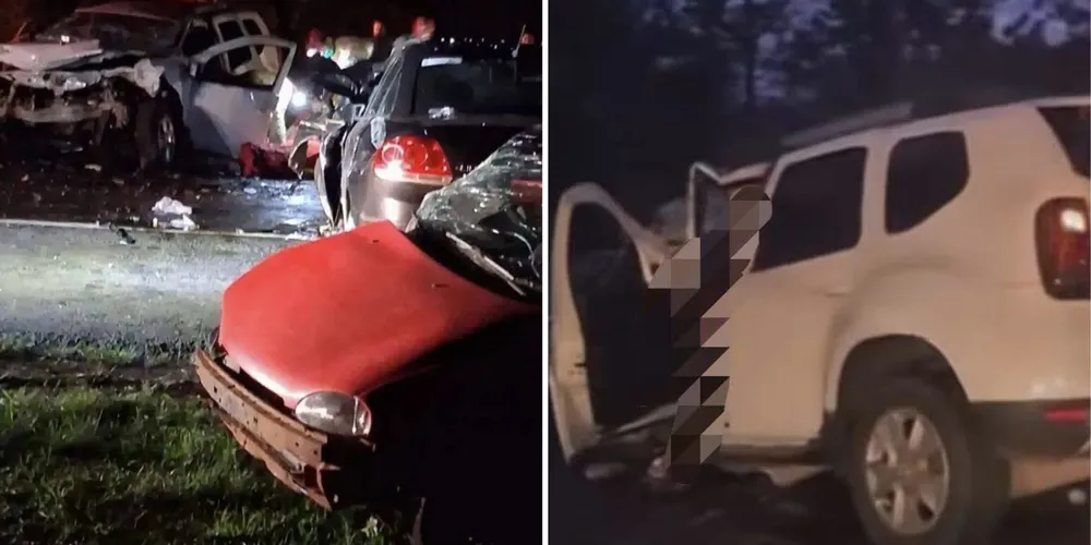 As circunstâncias que provocaram a colisão frontal e a sequência de impactos ainda serão apuradas