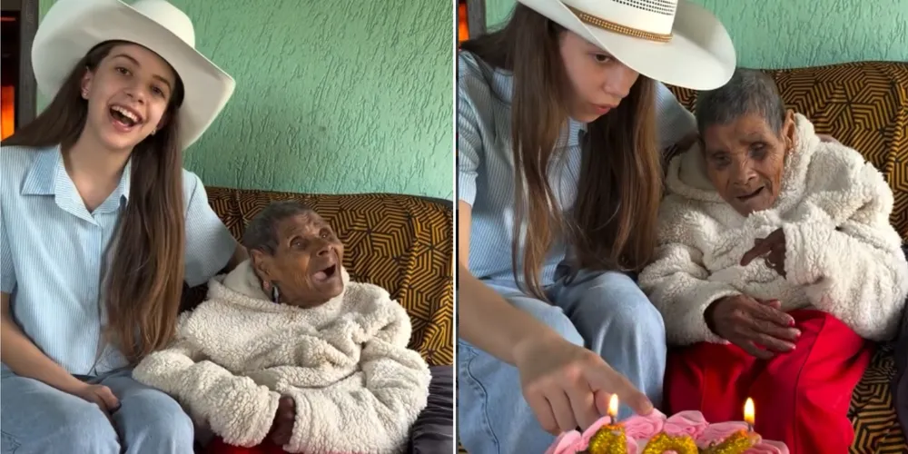 Um vídeo publicado por Eduarda Valentina, no perfil @dudapasaoficial  já ultrapassou 250 mil curtidas