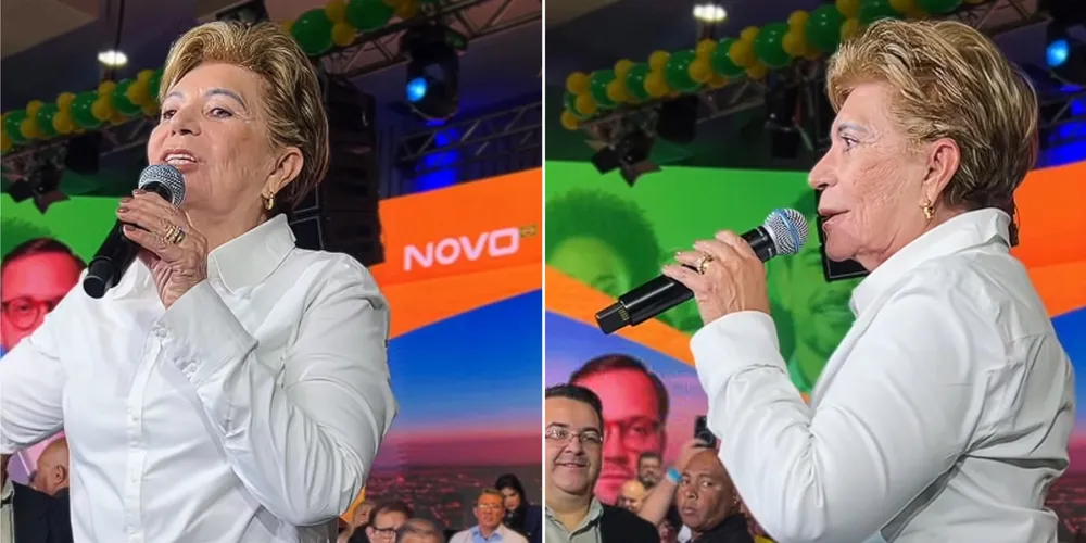 Nas redes sociais, Elizabeth reforçou o posicionamento adotado no evento partidário