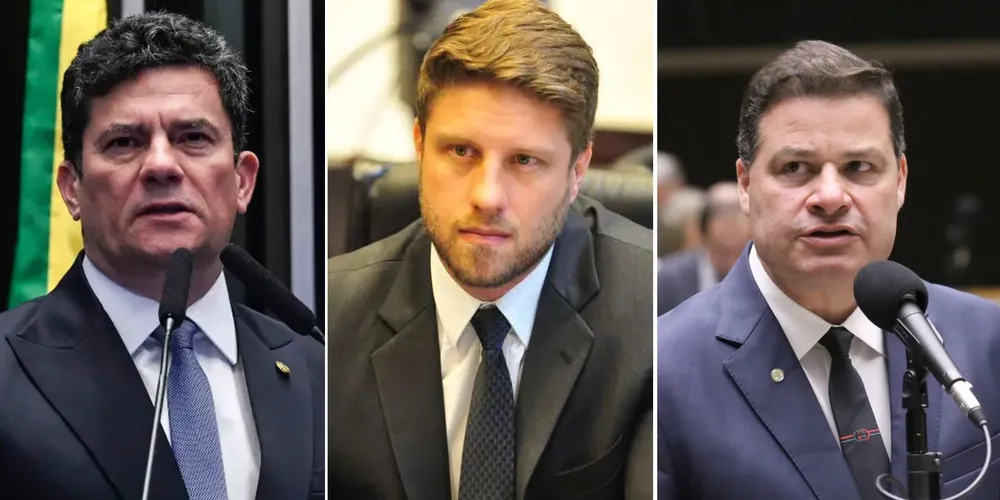 Sergio Moro, Requião Filho e Sandro Alex