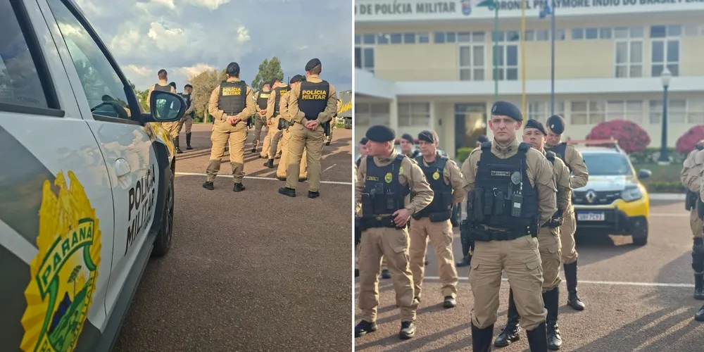 ​A Polícia Militar segue atuando de forma ininterrupta nas ruas