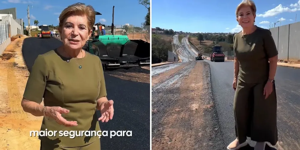 Nas redes sociais, a prefeita Elizabeth Schmidt comemorou a evolução dos trabalhos